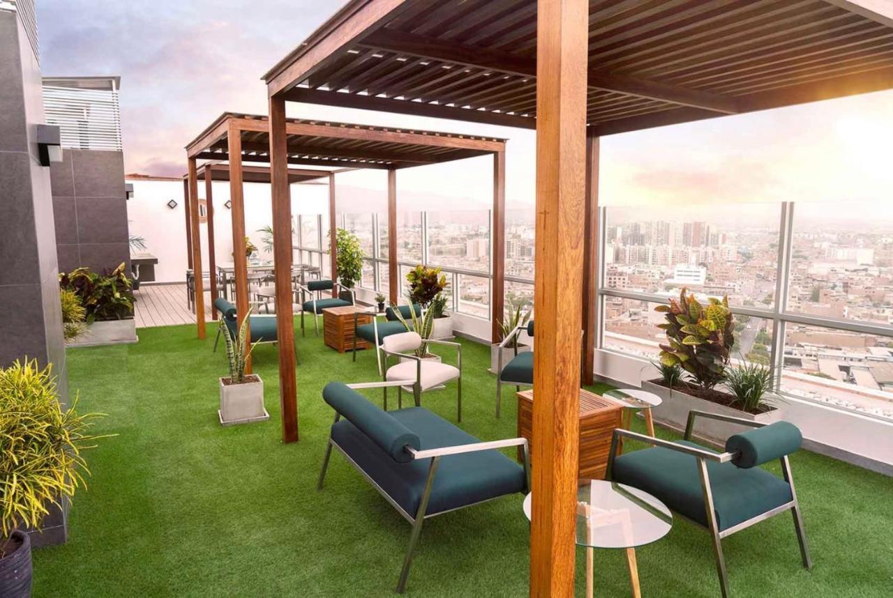 Hermosa Habitacion Privada En Edificio De Estreno Frente Al Metro Lima Exterior photo